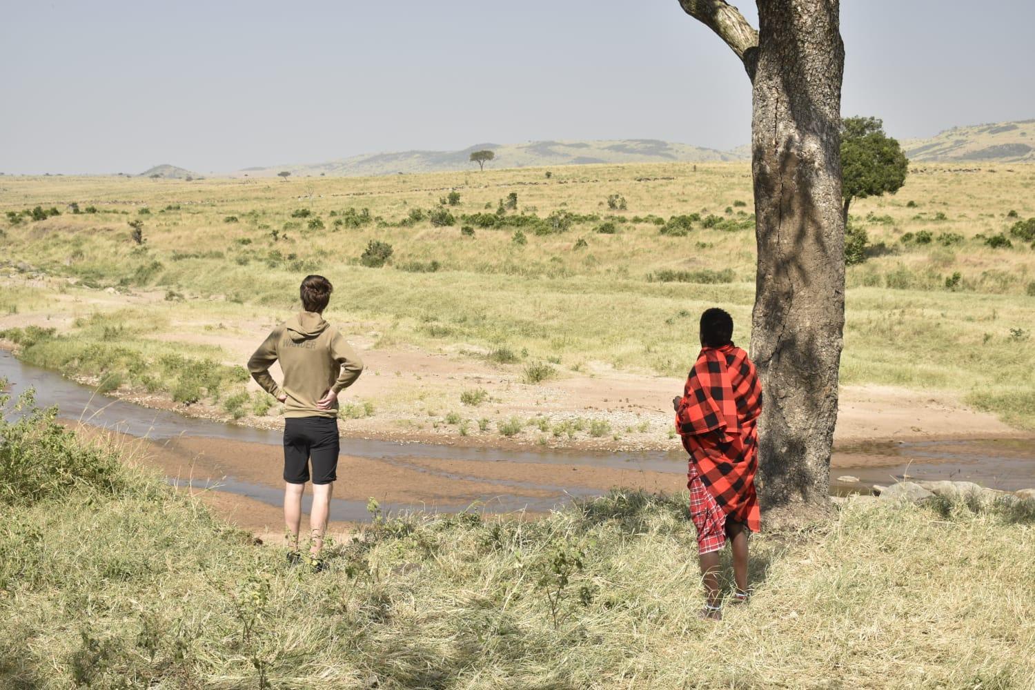 Maasai Homestay Camping Sekenani Exteriér fotografie